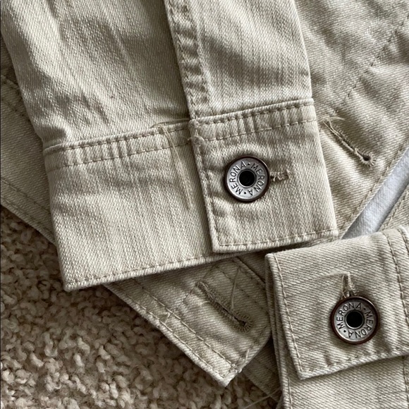 Merona Khaki Denim Jacket - Picture 4 of 5